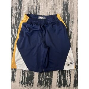 VTG NBA Basketball Utah Jazz Shorts Mens M Note Logo 90's Classic Colors 10" EUC